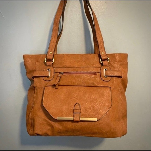 Bueno Handbags - Cognac Shoulder Bag